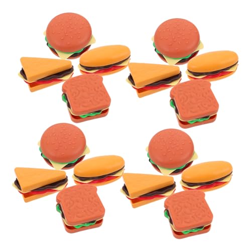 ERINGOGO 40 Stück Teiliges Spiellebensmittel Realistische Miniatur Fast-Food Nachbildung Inklusive Hamburger Toast Sandwich und Hot Dog Detailreiche Küchenzubehör zum Rollenspiel und ERINGOGO 40 Stück Teiliges Spiellebensmittel Realistische Miniatur Fast-Food Nachbildung Inklusive Hamburger Toast Sandwich und Hot Dog Detailreiche Küchenzubehör zum Rollenspiel und von ERINGOGO