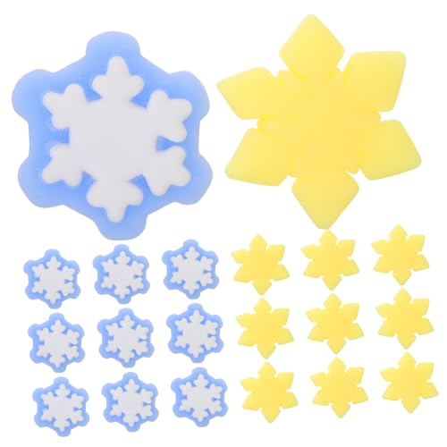 ERINGOGO 40 Stück Teiliges Weihnachts-Snowflake-Squeeze-Fidget- Stressabbauendes Weiches Party-mitgebsel für Erwachsene Zufällige Designs Beruhigendes von ERINGOGO
