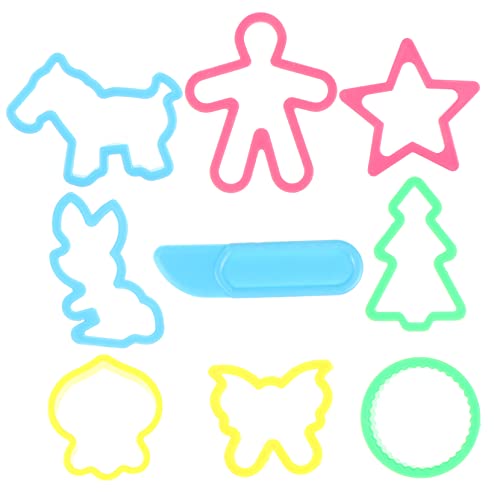 ERINGOGO 45 Stück Teiliges DIY Backform Set aus Sicherem Vielseitig für Knetmasse und Ausstechformen Kreative Cartoon Modelle Fördert Fantasie und Spielerisches Lernen von ERINGOGO