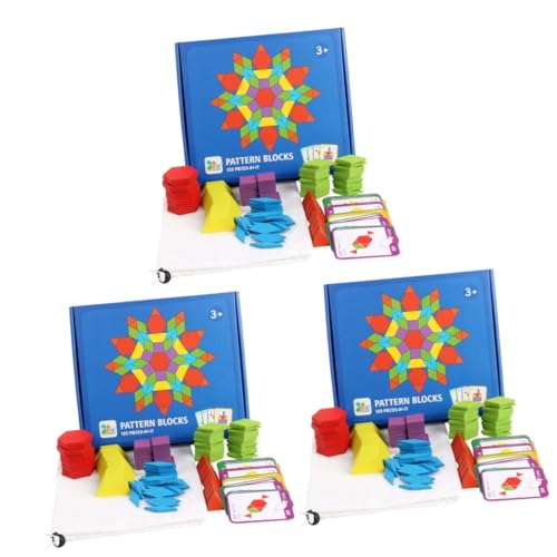 ERINGOGO 465 STK Tangram Kinder Puzzle holzpuzzel knobeleien für Kinder kinderpuzzle Wooden Toys holzsteckpuzzel holzpuzzles rätsel für Kinder Puzzle für Kinder Spielzeug hölzern Bambus von ERINGOGO