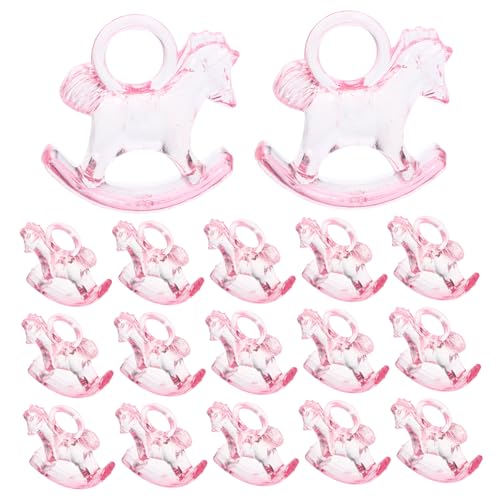 ERINGOGO 48 Stück Dekorationen für die Babyparty Babys Duschen Thema Willkommen Andenken Zubehör für die Babyparty Schaukelpferd Figur Babyparty-Desktop-Dekoration Acryl Rosa ERINGOGO 48 Stück Dekorationen für die Babyparty Babys Duschen Thema Willkommen Andenken Zubehör für die Babyparty Schaukelpferd Figur Babyparty-Desktop-Dekoration Acryl Rosa von ERINGOGO