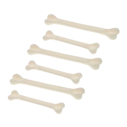 ERINGOGO 48 Stück Halloween-Knochen halloween halloween assecoires Knochen-Halloween Skelett Halloween-Accessoires halloween basteln gruselige Skelettknochen Plastik von ERINGOGO