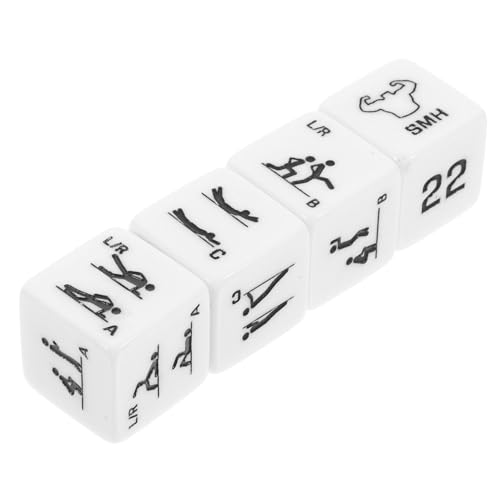 ERINGOGO 4Pcs Yoga-Übungswürfel Pilatesmatte Hantelständer Yogablöcke mit hoher Dichte Yogamatte Yoga-Matten sportspiele Sport Spiele partyspiele Trainingswürfel Sportspielwürfel Acryl Weiß ERINGOGO 4Pcs Yoga-Übungswürfel Pilatesmatte Hantelständer Yogablöcke mit hoher Dichte Yogamatte Yoga-Matten sportspiele Sport Spiele partyspiele Trainingswürfel Sportspielwürfel Acryl Weiß von ERINGOGO