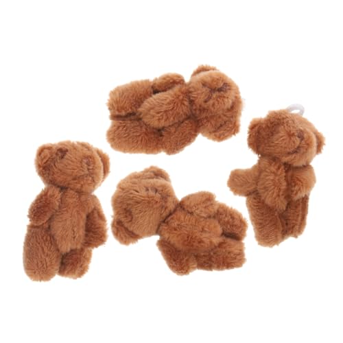 ERINGOGO 4Stücke Anhänger Deko für Puppenhaus oder Schlüsselbund Süße Handgefertigte Kleine Bärenfiguren Vielseitige Ornamente für Kreative Bastelideen ERINGOGO 4Stücke Anhänger Deko für Puppenhaus oder Schlüsselbund Süße Handgefertigte Kleine Bärenfiguren Vielseitige Ornamente für Kreative Bastelideen von ERINGOGO