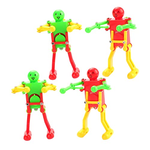 ERINGOGO 4Stücke Aufzieh Roboter Für Wind Up Roboter Tanzende Roboter Spielzeuge Kinderspielzeug Für Jungen Und Farben Zufällig von ERINGOGO