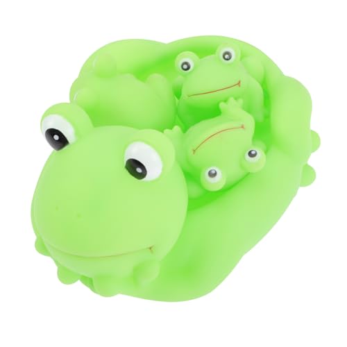 ERINGOGO 4Stücke Badspielzeug Teiliges Frosch Design für Kleinkinder Wasserspielzeug für Badewanne Sicher und Hautfreundlich für Jungen und Ab Jahr ERINGOGO 4Stücke Badspielzeug Teiliges Frosch Design für Kleinkinder Wasserspielzeug für Badewanne Sicher und Hautfreundlich für Jungen und Ab Jahr von ERINGOGO