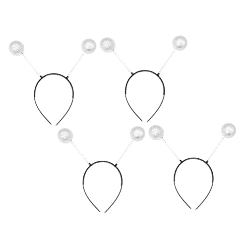 ERINGOGO 4Stücke Glänzende Bälle Haarbänder Entzückender Kopfschmuck Für Party Cosplay Und Einzigartige Haaraccessoires Mit Bälle Stil Haardekoren ERINGOGO 4Stücke Glänzende Bälle Haarbänder Entzückender Kopfschmuck Für Party Cosplay Und Einzigartige Haaraccessoires Mit Bälle Stil Haardekoren von ERINGOGO