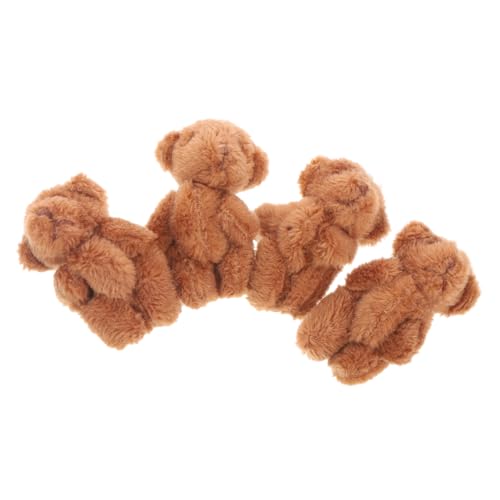 ERINGOGO 4Stücke Mini Bärenanhänger Teiliges aus Dekoratives Bärendekor für Puppenhaus und Bastelprojekte Niedliche und Langlebige Ornamente für Kreative DIY Dekorationen ERINGOGO 4Stücke Mini Bärenanhänger Teiliges aus Dekoratives Bärendekor für Puppenhaus und Bastelprojekte Niedliche und Langlebige Ornamente für Kreative DIY Dekorationen von ERINGOGO