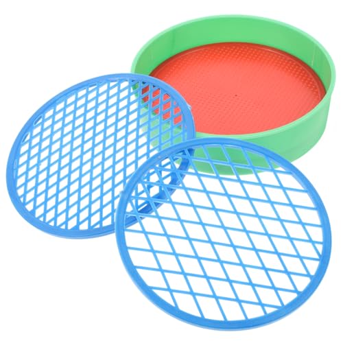 ERINGOGO 4Stücke Teiliges Handheld Sandsieb Sandsiebe Für Strand Als Sandspielzeug Für Sommer Sand ERINGOGO 4Stücke Teiliges Handheld Sandsieb Sandsiebe Für Strand Als Sandspielzeug Für Sommer Sand von ERINGOGO