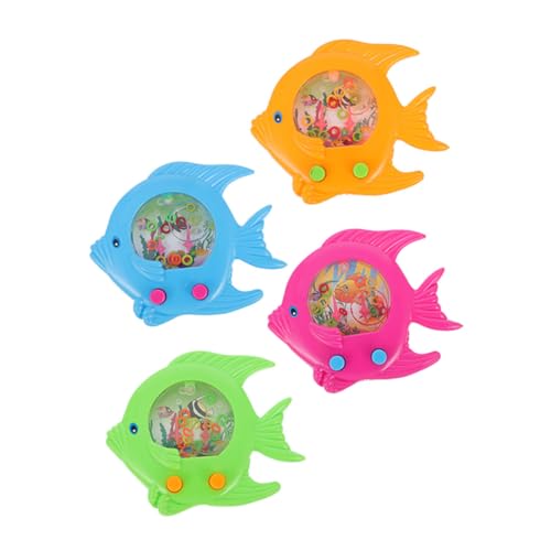 ERINGOGO 4Stücke Wasserring für Lustiges Wasserwurf Ring mit Kreativem Design Poolspiele und Planschbecken Langlebig und Farbenfroh Fördert die Hand Augen Koordination von ERINGOGO