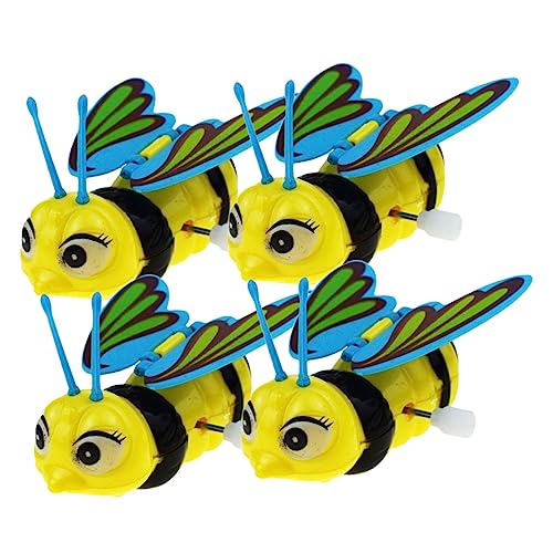 ERINGOGO 4Stücke Wind Up Bee Toys for Fun and Engaging Bee Shaped Mechanical Playthings for Home Decoration and Present Giving ERINGOGO 4Stücke Wind Up Bee Toys for Fun and Engaging Bee Shaped Mechanical Playthings for Home Decoration and Present Giving von ERINGOGO