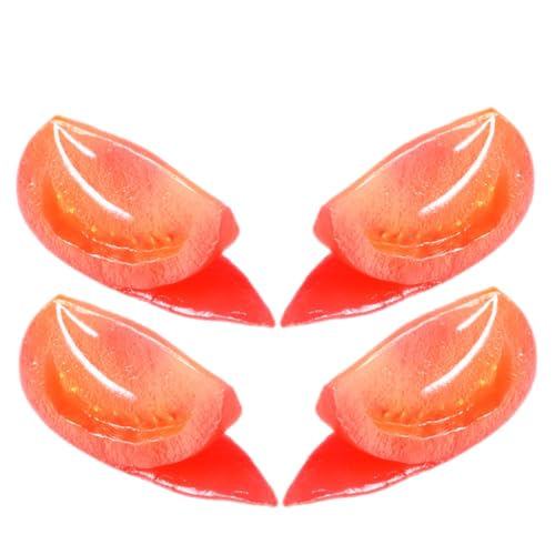 ERINGOGO 4pcs Realistische Tomaten Gefälschte Tomatenmodelle Lebensee Tomatenscheiben Foto -Requisiten ERINGOGO 4pcs Realistische Tomaten Gefälschte Tomatenmodelle Lebensee Tomatenscheiben Foto -Requisiten von ERINGOGO