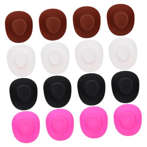 ERINGOGO 4pcs Tiny Western Cowboy -hüte Für Puppen Und Handwerksminiaturhüte Für Partybevorzugungen Süße Puppe Auf Kleine Hüte Für Kinder Dashboard Enten ERINGOGO 4pcs Tiny Western Cowboy -hüte Für Puppen Und Handwerksminiaturhüte Für Partybevorzugungen Süße Puppe Auf Kleine Hüte Für Kinder Dashboard Enten von ERINGOGO