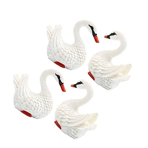 ERINGOGO 4stücke Schwäne Resin Dekoration Für Mikrolandschaften Figuren Für Aquarium Fischbehälter Und Party-Dekoration ERINGOGO 4stücke Schwäne Resin Dekoration Für Mikrolandschaften Figuren Für Aquarium Fischbehälter Und Party-Dekoration von ERINGOGO