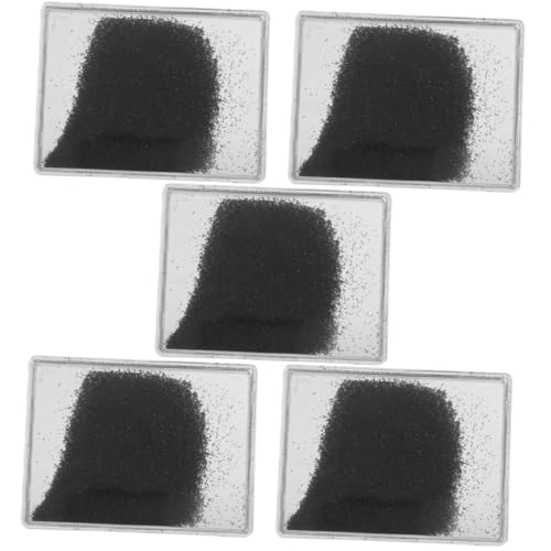 ERINGOGO 5 Boxen Magnetfelddemonstrationsvorrichtung Rasuren magnetisches Eisenpulver Eisenspäne Eisenoxidpulver Eisenfüllungen Kunststoff Black ERINGOGO 5 Boxen Magnetfelddemonstrationsvorrichtung Rasuren magnetisches Eisenpulver Eisenspäne Eisenoxidpulver Eisenfüllungen Kunststoff Black von ERINGOGO