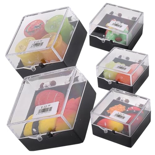 ERINGOGO 5 Kartons Küchendekorzubehör puppenhauszubehör verkleidungsaccessoires mini Pralinen tischdeko esstisch Pralinen förmchen mini Künstliches Sushi- Jam-Modell Mini-Essen Harz ERINGOGO 5 Kartons Küchendekorzubehör puppenhauszubehör verkleidungsaccessoires mini Pralinen tischdeko esstisch Pralinen förmchen mini Künstliches Sushi- Jam-Modell Mini-Essen Harz von ERINGOGO