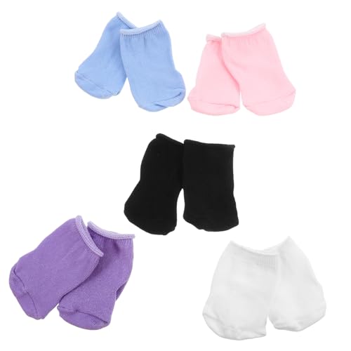 ERINGOGO 5 Paare Puppensocken Puppe Kostüm Puppen-Foto-Requisiten Socken Für Puppen Requisiten Für Die Puppenfotografie Puppenzubehör Puppenkleidung Spielzeugsocken Polyester ERINGOGO 5 Paare Puppensocken Puppe Kostüm Puppen-Foto-Requisiten Socken Für Puppen Requisiten Für Die Puppenfotografie Puppenzubehör Puppenkleidung Spielzeugsocken Polyester von ERINGOGO