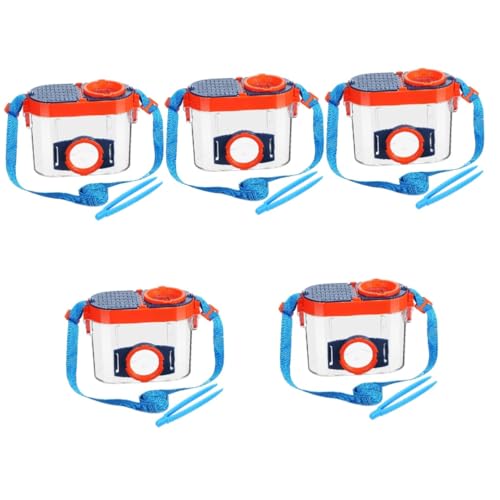 ERINGOGO 5 Sätze Beobachtungsbox Für Insekten Fänger Für Kind Vergrößerung Bausatz Hingucker Für Fänger Und Zuschauer Indoor-fänger Container Fangen Natur Überwachung Ding Plastik ERINGOGO 5 Sätze Beobachtungsbox Für Insekten Fänger Für Kind Vergrößerung Bausatz Hingucker Für Fänger Und Zuschauer Indoor-fänger Container Fangen Natur Überwachung Ding Plastik von ERINGOGO