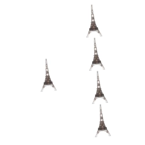 5 Sätze Eiffelturm-bausteine 3D-rätsel Eiffelturm-kristall Gehirn Transparentes Kristallpuzzle Eiffelturm 3D-Puzzle Für Lernspielzeug Modelle Kind Erwachsener Dekorationen Plastik von ERINGOGO
