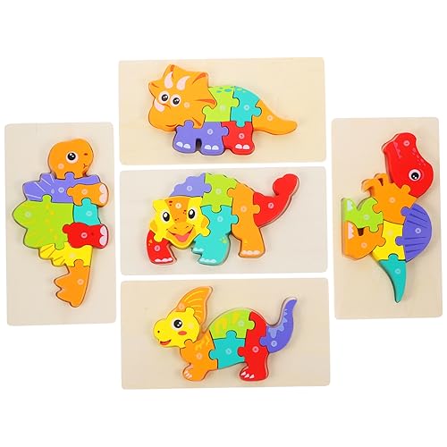 ERINGOGO 5 Sätze Holzpuzzle für Kleinkinder Pädagogisches Lernspielzeug für Jahren Fördert Handwerkliche Fähigkeiten und Problemlösungskompetenz Interaktives für Eltern Junge Mädchen ERINGOGO 5 Sätze Holzpuzzle für Kleinkinder Pädagogisches Lernspielzeug für Jahren Fördert Handwerkliche Fähigkeiten und Problemlösungskompetenz Interaktives für Eltern Junge Mädchen von ERINGOGO