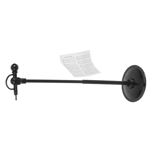 ERINGOGO 5 Sätze Mini-Möbelmodell Mikrofone Karaoke-Maschine für Puppenhausmöbel Miniatur hühner deko Mini-Puppenmikrofon Lustiges Mikrofondekor Papier Black von ERINGOGO