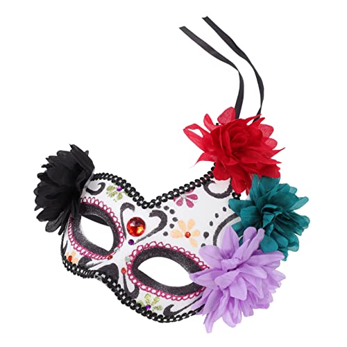 ERINGOGO 5 Stk Halloween-maske Halloween-mund Frauenfeste Gesichtsbedeckung Hälfte Halloweenkostüm Maskerade Masken Augenmaske Karneval Plastik Kind Abschlussball Geistermaske von ERINGOGO