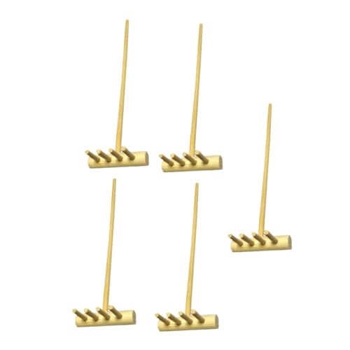 ERINGOGO 5 Stück Bambus -Sand -Rechenspielzeug Mini Vier Kleiner Rechen Kleiner Sandscharkt Sandkasten Sandtisch rechen Werkzeug Sandrechen Bambusrechen Tischdekoration aus Bambus Hölzern ERINGOGO 5 Stück Bambus -Sand -Rechenspielzeug Mini Vier Kleiner Rechen Kleiner Sandscharkt Sandkasten Sandtisch rechen Werkzeug Sandrechen Bambusrechen Tischdekoration aus Bambus Hölzern von ERINGOGO