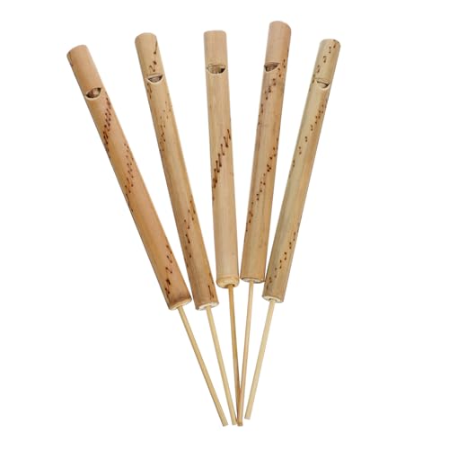 ERINGOGO 5 Stück Bambusvogelflöte für Vogelpfeifen aus Bambus Slide Whistle Musical Toy tragbar Trainingspfeifen interaktives Vogelpfeifenspielzeug Fun Vogelpfeife Spielzeugpfeifen ERINGOGO 5 Stück Bambusvogelflöte für Vogelpfeifen aus Bambus Slide Whistle Musical Toy tragbar Trainingspfeifen interaktives Vogelpfeifenspielzeug Fun Vogelpfeife Spielzeugpfeifen von ERINGOGO