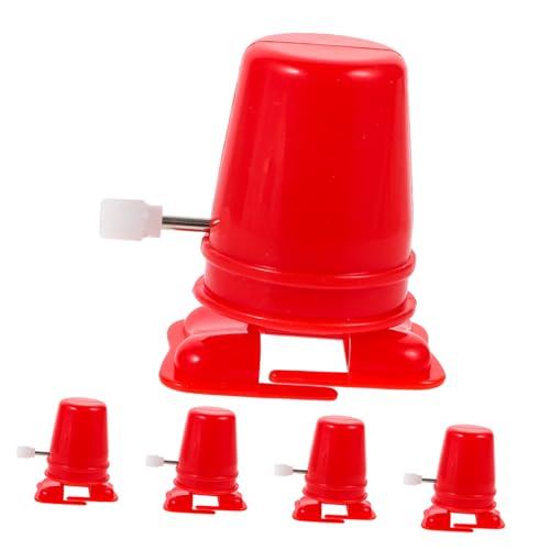 ERINGOGO 5 Stück Bastelzubehör aus Ton aufwinden Mechanismen Aufmerksamkeit Uhrwerk-Spielzeugmechanismus Farbe Ersatzuhrmechanismus DIY zubehör Uhrwerk Plastik rot ERINGOGO 5 Stück Bastelzubehör aus Ton aufwinden Mechanismen Aufmerksamkeit Uhrwerk-Spielzeugmechanismus Farbe Ersatzuhrmechanismus DIY zubehör Uhrwerk Plastik rot von ERINGOGO