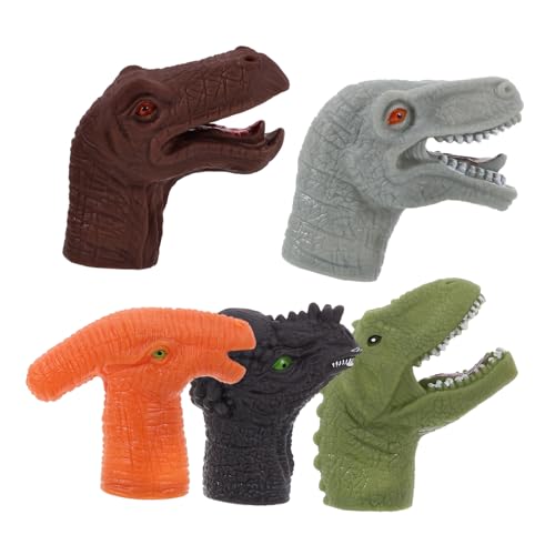 ERINGOGO 5 Stück Finger-Dinosaurier- Dinosaurier-Marionette Fingerpuppen tierische Handpuppe Eltern-Kind-Spielspielzeug Finger-Dinosaurier-Puppen weiches Gummi ERINGOGO 5 Stück Finger-Dinosaurier- Dinosaurier-Marionette Fingerpuppen tierische Handpuppe Eltern-Kind-Spielspielzeug Finger-Dinosaurier-Puppen weiches Gummi von ERINGOGO
