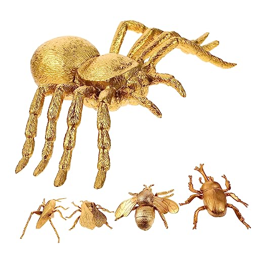 ERINGOGO 5 Stück Goldenes Simuliertes Insektenmodellset Simulationsfiguren Simulierte Figuren Lehrstütze Simulationsinsekten Lustige Figuren Simulationsmodell Ornament Plastik ERINGOGO 5 Stück Goldenes Simuliertes Insektenmodellset Simulationsfiguren Simulierte Figuren Lehrstütze Simulationsinsekten Lustige Figuren Simulationsmodell Ornament Plastik von ERINGOGO