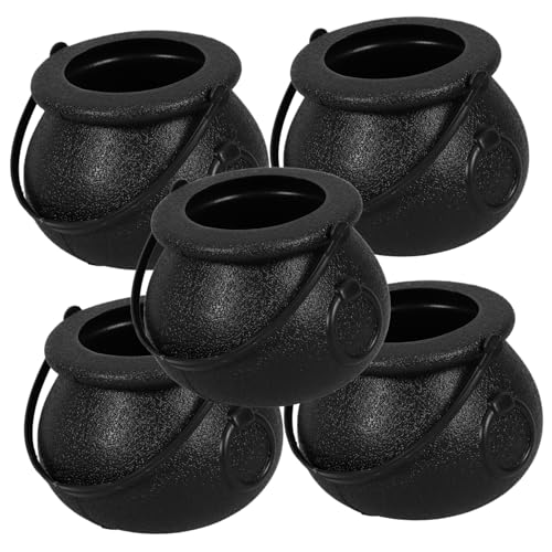 ERINGOGO 5stücke Teiliges Halloween Mini Süßigkeitseimer Für Mädchen Tragbare Candy Töpfe Dekoration Für Geisterfestivals Und Partys von ERINGOGO