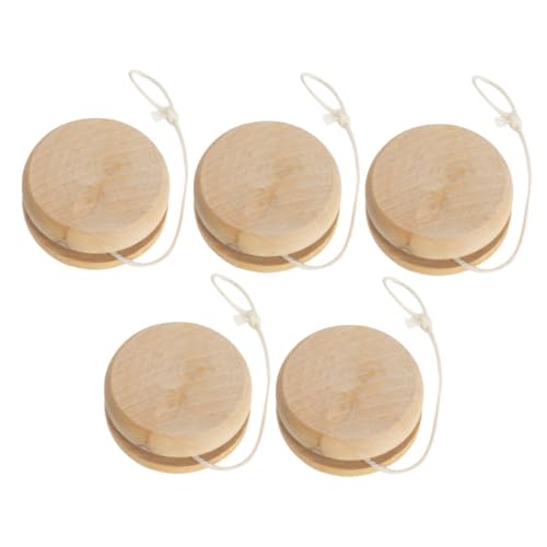 ERINGOGO 5stücke Holz-yoyo Für Junge Mädchen Teiliges DIY Spielzeug Für Hand-Augen-koordination Aus Hochwertigem Holz Durchmesser Unisex Fördert Die Kreativität Und Spielspaß ERINGOGO 5stücke Holz-yoyo Für Junge Mädchen Teiliges DIY Spielzeug Für Hand-Augen-koordination Aus Hochwertigem Holz Durchmesser Unisex Fördert Die Kreativität Und Spielspaß von ERINGOGO
