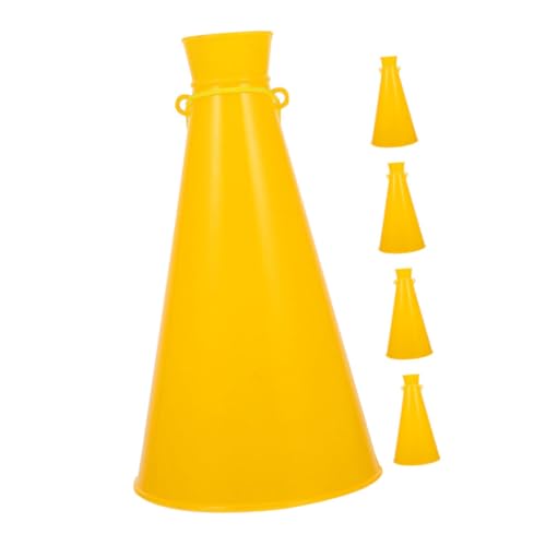 ERINGOGO 5 Stück Jubelhupen Tragbare Hupen Jubelgeräusche Megaphon Jubelspiel Jubelspielzeug Cheerleading Partygeschenke Trompeten Cheerleading Megaphon Jubelrequisiten Gelbe ERINGOGO 5 Stück Jubelhupen Tragbare Hupen Jubelgeräusche Megaphon Jubelspiel Jubelspielzeug Cheerleading Partygeschenke Trompeten Cheerleading Megaphon Jubelrequisiten Gelbe von ERINGOGO