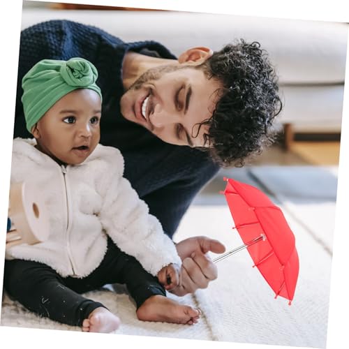 ERINGOGO 5 Stück Mini Puppenschirm Tragbare Verschleißfeste Mini Regenschirme für Puppen und Dekoration Detailgetreu Metall und Geeignet als Tischdeko und Fotorequisite Zufällige Farbe ERINGOGO 5 Stück Mini Puppenschirm Tragbare Verschleißfeste Mini Regenschirme für Puppen und Dekoration Detailgetreu Metall und Geeignet als Tischdeko und Fotorequisite Zufällige Farbe von ERINGOGO