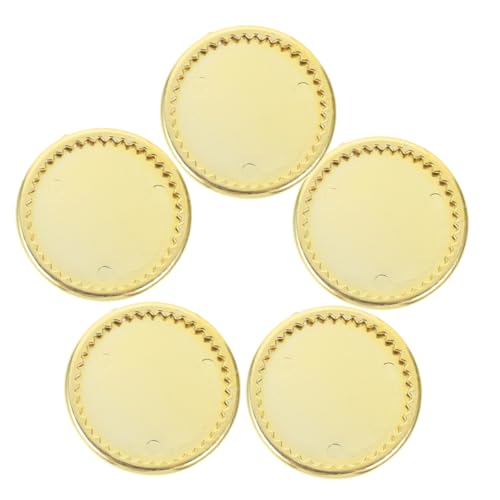 ERINGOGO 5 Stück Miniatur-goldplatte Mini- -miniaturteller Winziges Tablettmodell Miniatur-Dinge Kleine Teller Mini-speiseteller Puppenhaus Teller Miniteller Golden Plastik ERINGOGO 5 Stück Miniatur-goldplatte Mini- -miniaturteller Winziges Tablettmodell Miniatur-Dinge Kleine Teller Mini-speiseteller Puppenhaus Teller Miniteller Golden Plastik von ERINGOGO