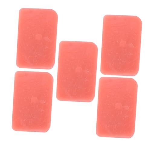 ERINGOGO 5 Stück Mittagsfleischmodell Gefälschte Mittagsfleisch-Requisite Gefälschtes Ausstellungsmodell Fleischmodell Für Das Mittagessen in Der Küche Künstliche Lebensmittel PVC Rosa von ERINGOGO