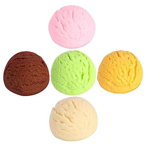 ERINGOGO 5 Stück Modell Einer Eiskugel Mini Eiscreme tun so, DASS sie Dessert-Simulationsmodell künstlicher Nachtisch Tell dir vor, Spiel zu, PVC ERINGOGO 5 Stück Modell Einer Eiskugel Mini Eiscreme tun so, DASS sie Dessert-Simulationsmodell künstlicher Nachtisch Tell dir vor, Spiel zu, PVC von ERINGOGO