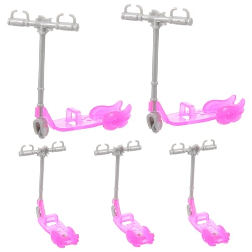 ERINGOGO Puppenroller Für Kleinkinder 5-teiliges Spielzeug Für Jungen Und Mädchen Simulationsroller-Set Beweglich Als Geburtstagsgeschenk von ERINGOGO