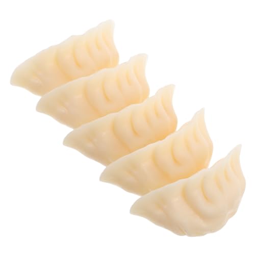 ERINGOGO 5 Stück Simulationsknödelmodell gefälschtes Ei Falsches Donut gefühltes Essen gefälschte Streusel gefälschtes mexikanisches Essen künstliches gebratenes Ei falsches Brot PVC Beige ERINGOGO 5 Stück Simulationsknödelmodell gefälschtes Ei Falsches Donut gefühltes Essen gefälschte Streusel gefälschtes mexikanisches Essen künstliches gebratenes Ei falsches Brot PVC Beige von ERINGOGO