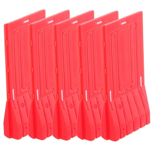 ERINGOGO 5 Stücke Mini Verkehrs Zeichen Set Für Jungen Und Mädchen Pädagogisches BAU Spielzeug von ERINGOGO