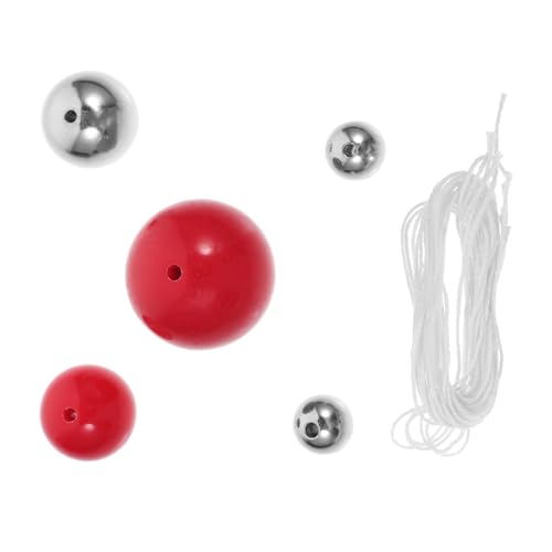 ERINGOGO 5 Stück Teiliges Ball für Physikunterricht Mechanik Lehrmittel zur Analyse von Schwingungsmustern Leicht und Tragbar Fördert Kritisches und Praktische Experimente ERINGOGO 5 Stück Teiliges Ball für Physikunterricht Mechanik Lehrmittel zur Analyse von Schwingungsmustern Leicht und Tragbar Fördert Kritisches und Praktische Experimente von ERINGOGO