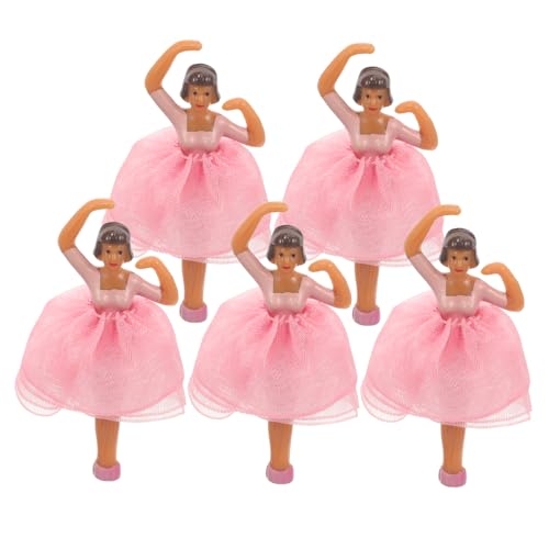 ERINGOGO 5stücke Balletttänzerin Puppe Mit Spieluhr Zubehör Exquisit Verzierte Puppe Figurine Für Spieluhr Decor Tanzende Prinzessinnenpuppe Ornament von ERINGOGO