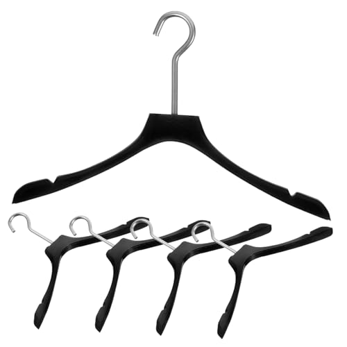 ERINGOGO 5 Stück Teiliges Mini Puppenkleiderbügel aus Robustem Material für Puppenkleidung und Miniatur Dollhouse Praktische Aufbewahrung und Stilvolle Präsentation von Puppenoutfits von ERINGOGO