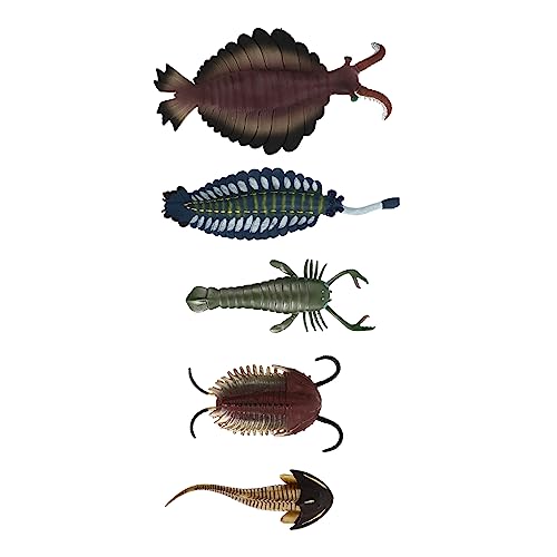 ERINGOGO 5 Stück Teiliges Realistische Meerestiere Figuren Miniatur Tier Modell für Aquarium Ornament und Pädagogisches Lernspielzeug von ERINGOGO