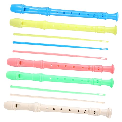 ERINGOGO 5 Stück Teiliges Recorder für Hochwertige Abs Rohre Lernspielzeug für Frühe Musikausbildung Sopranblockflöte für Anfänger Interaktives Musikspielzeug für Eltern ERINGOGO 5 Stück Teiliges Recorder für Hochwertige Abs Rohre Lernspielzeug für Frühe Musikausbildung Sopranblockflöte für Anfänger Interaktives Musikspielzeug für Eltern von ERINGOGO