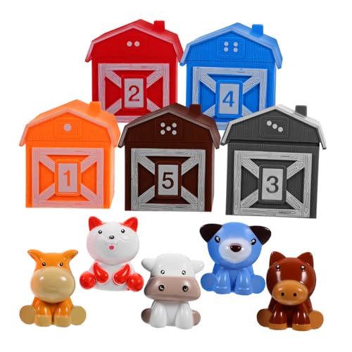 ERINGOGO 5 Stück Teiliges Tier Fingerpuppen Handpuppen für Rollenspiele und Geschichtenerzählen Tiermotive für Kreative Lernspiele und Unterhaltung ERINGOGO 5 Stück Teiliges Tier Fingerpuppen Handpuppen für Rollenspiele und Geschichtenerzählen Tiermotive für Kreative Lernspiele und Unterhaltung von ERINGOGO
