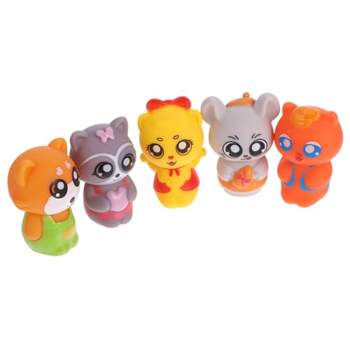 ERINGOGO 5stücke Teiliges Tier Fingerpuppen Für Interaktive Puppen Für Rollenspiele Geschichtenerzählen Und Eltern-interaktion Als Geburtstagsgeschenk Und Mitgebsel ERINGOGO 5stücke Teiliges Tier Fingerpuppen Für Interaktive Puppen Für Rollenspiele Geschichtenerzählen Und Eltern-interaktion Als Geburtstagsgeschenk Und Mitgebsel von ERINGOGO