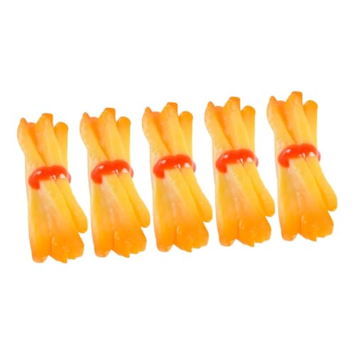 ERINGOGO 5 Stück gefälschte Pommes Frites realistisches Essen gefälschtes Essen Küchendekoration Fotografie Lebensmittelspielzeug künstliche Pommes Frites realistisch aussehende Chips PVC ERINGOGO 5 Stück gefälschte Pommes Frites realistisches Essen gefälschtes Essen Küchendekoration Fotografie Lebensmittelspielzeug künstliche Pommes Frites realistisch aussehende Chips PVC von ERINGOGO