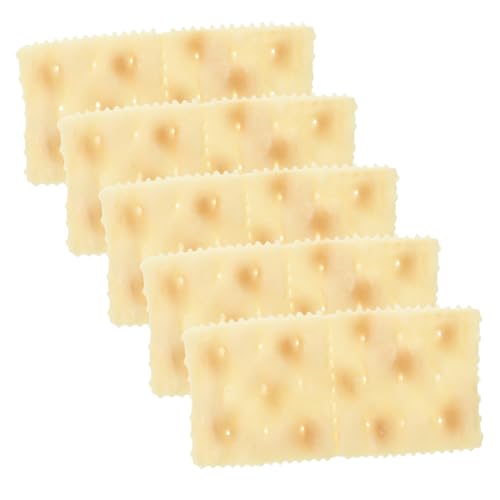 ERINGOGO 5 Stücke PVC Faux Gebäck Gefälschte Display Beige Gefälschte Cookie Küche Gefälschte Keks ERINGOGO 5 Stücke PVC Faux Gebäck Gefälschte Display Beige Gefälschte Cookie Küche Gefälschte Keks von ERINGOGO